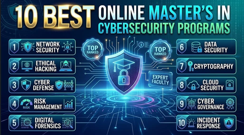 10 Best Online Master’s in Cybersecurity Programs